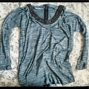 Full Zipper Back Long Sleeve